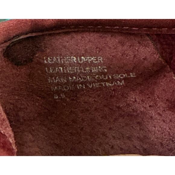 Birdies The Vesper Burgundy Suede Comfortable Loafers Work/Casual/Everyday-98.5 - Picture 8 of 8